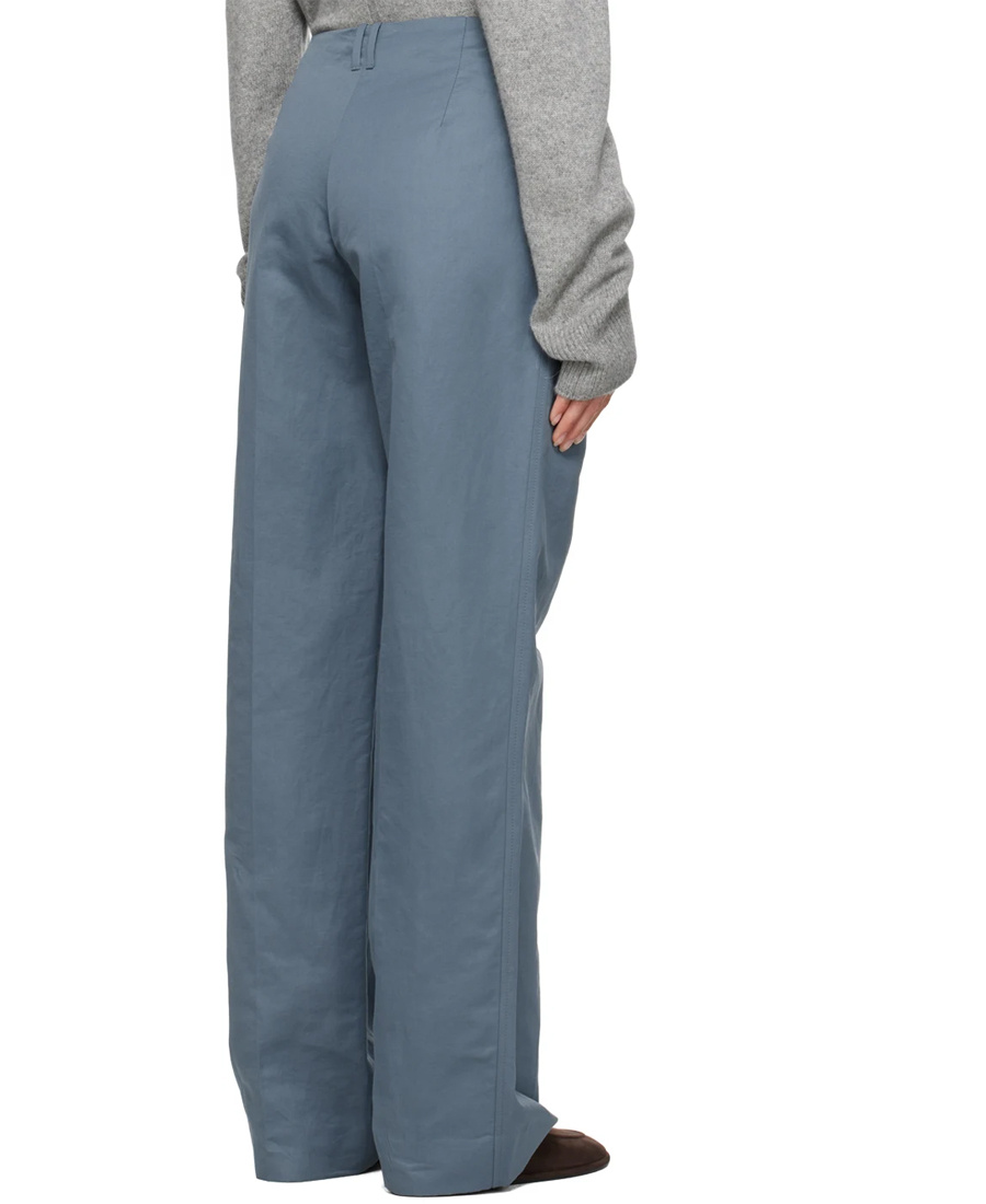 The Row Tamarindo Casual Pants In Blue