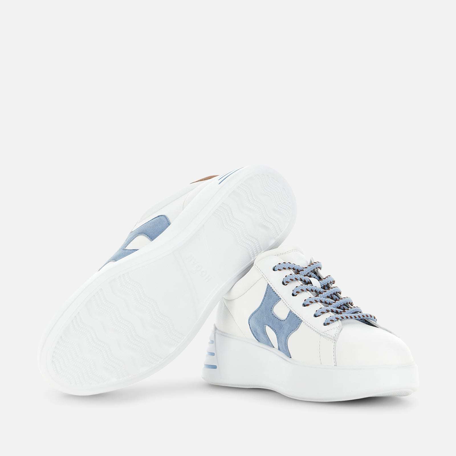 Hogan Rebel Low-top Sneakers In White
