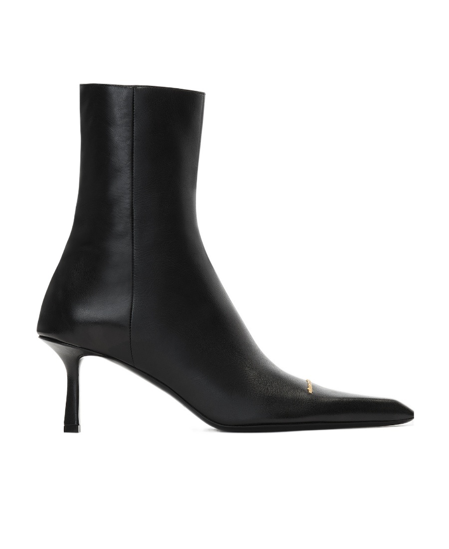Alexander Wang Viola 60mm Leather Boots In Black