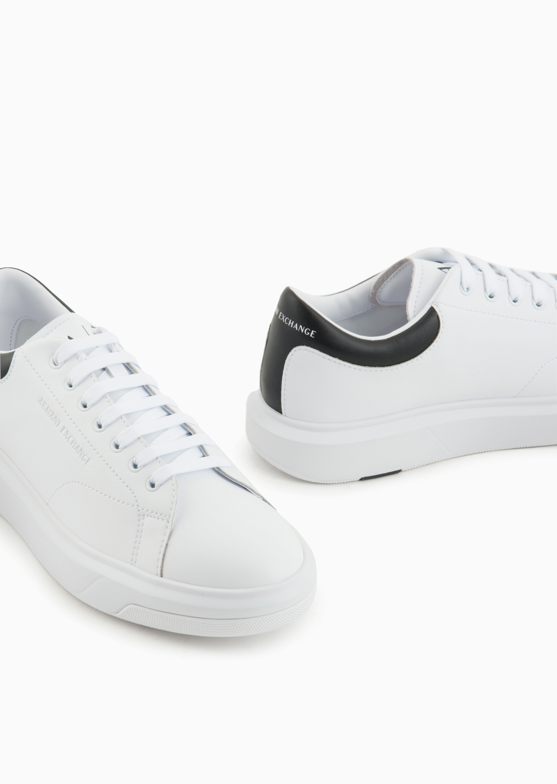 Armani Exchange Action Leather Sneakers