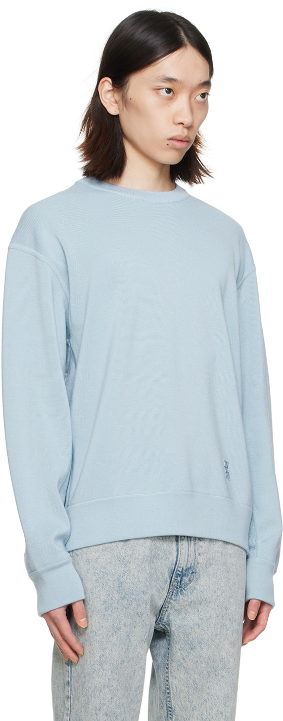 Wooyoungmi Round-necked Wool Sweater In White