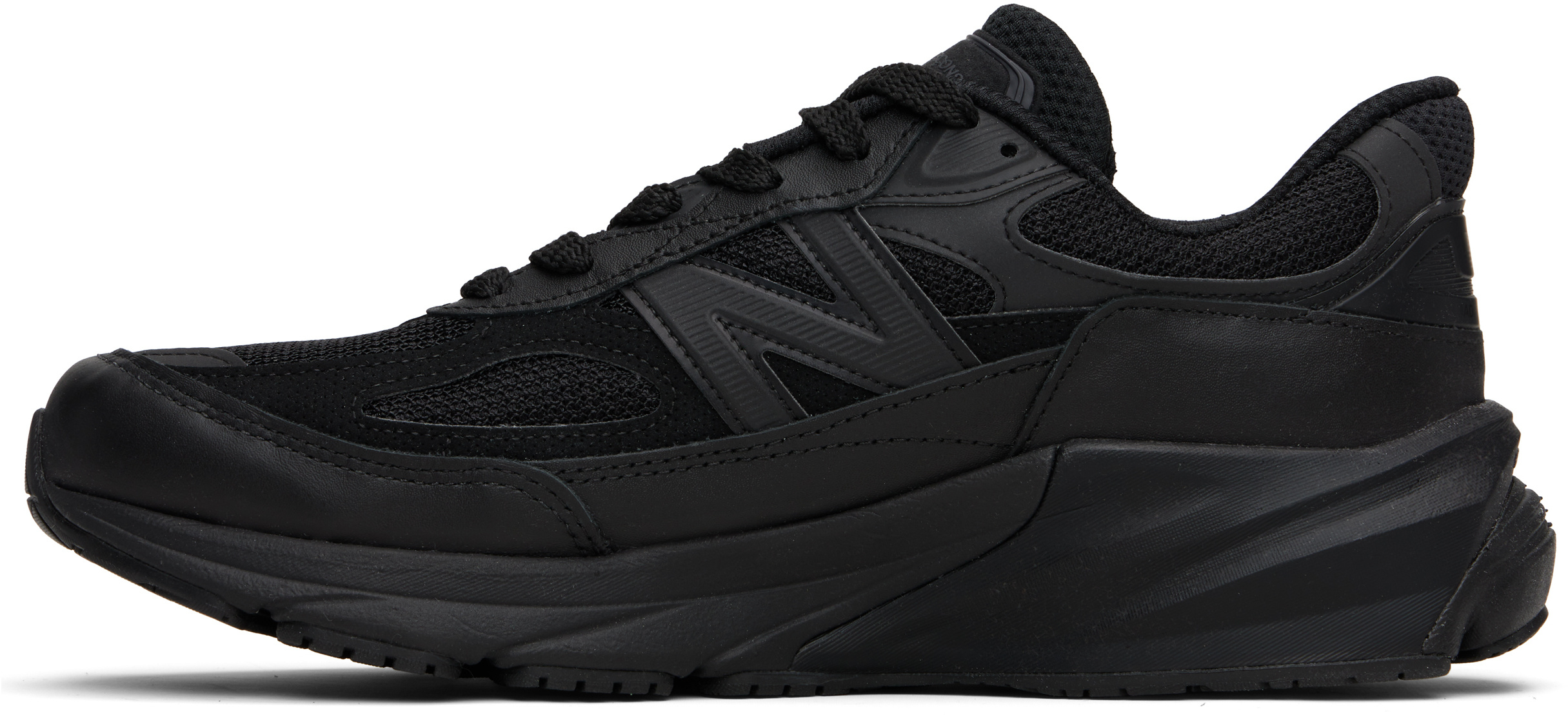 Comme Des Garçons Homme X New Balance Made 990v6 Sneakers In Black