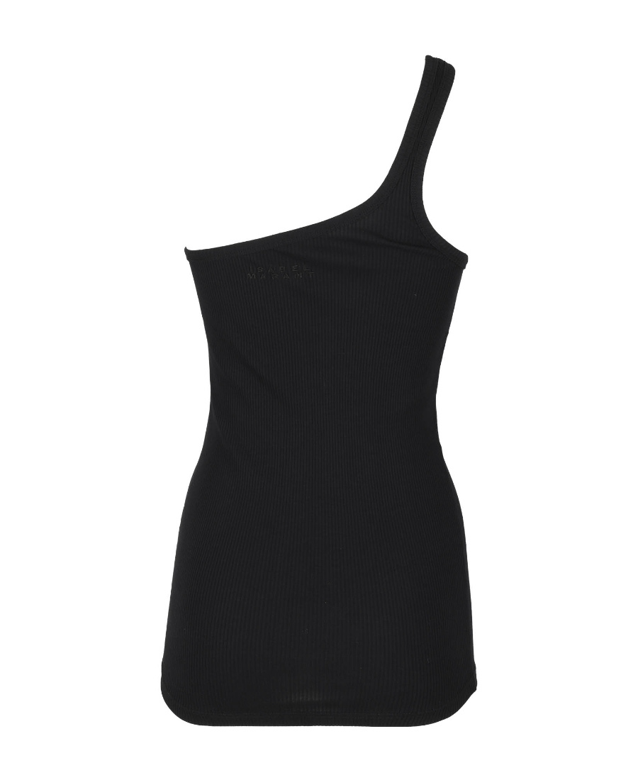 Shop Isabel Marant Logo Vest In Black