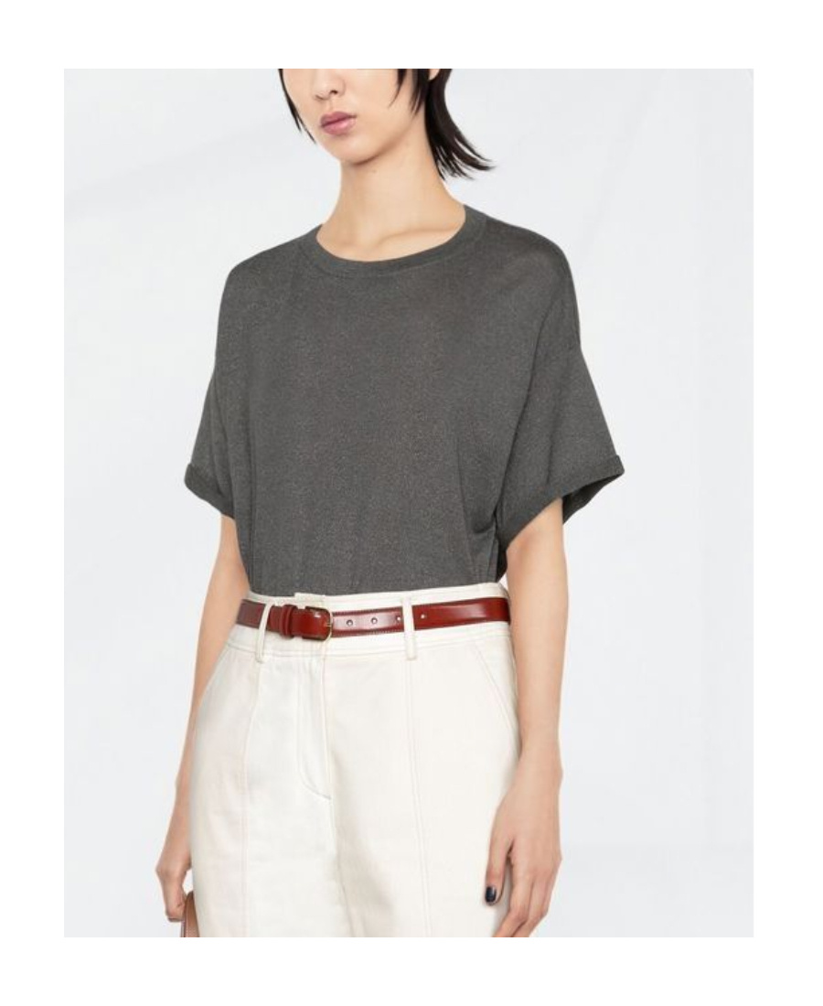 Brunello Cucinelli Round-neck Short-sleeve T-shirt