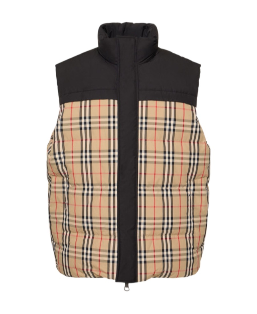 Burberry Oakwood Plaid Double-sided Cotton Suit