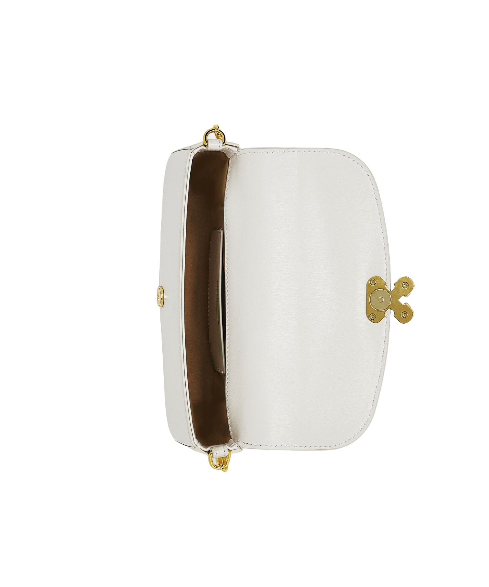 Alexander Mcqueen Small Skull Flower Cross-body Bag In White