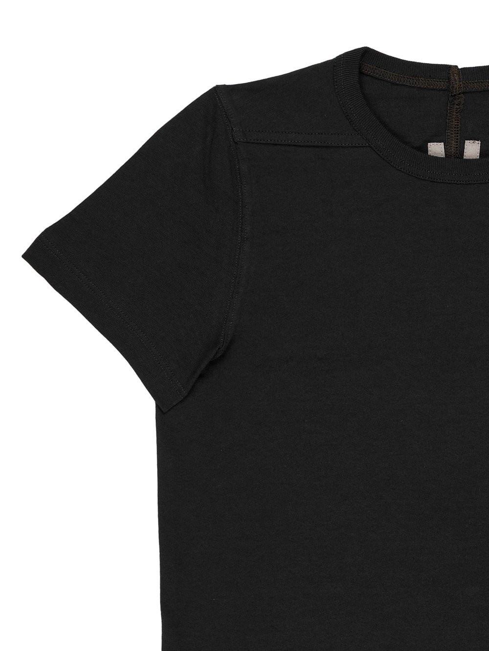 Rick Owens T-shirt With Round Neck And Short Sleeves In Black