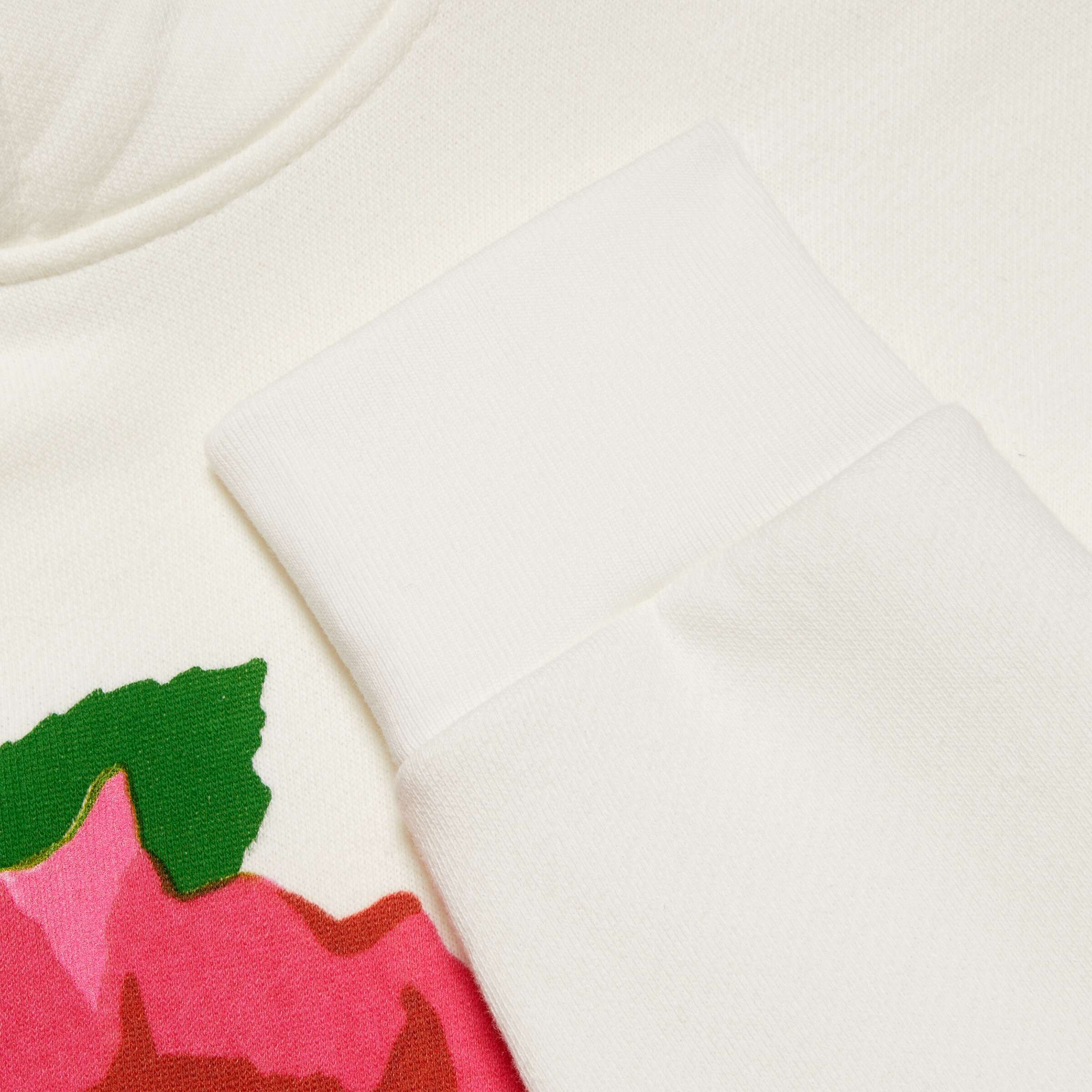 Gucci X Ken Scott Floral-print Hoodie In White