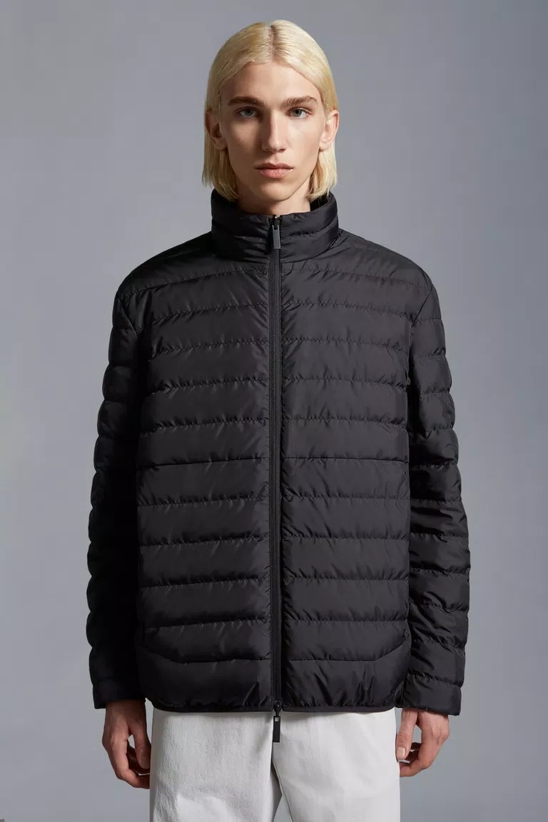 Moncler Ponset Reversible Nylon Jacket In Black