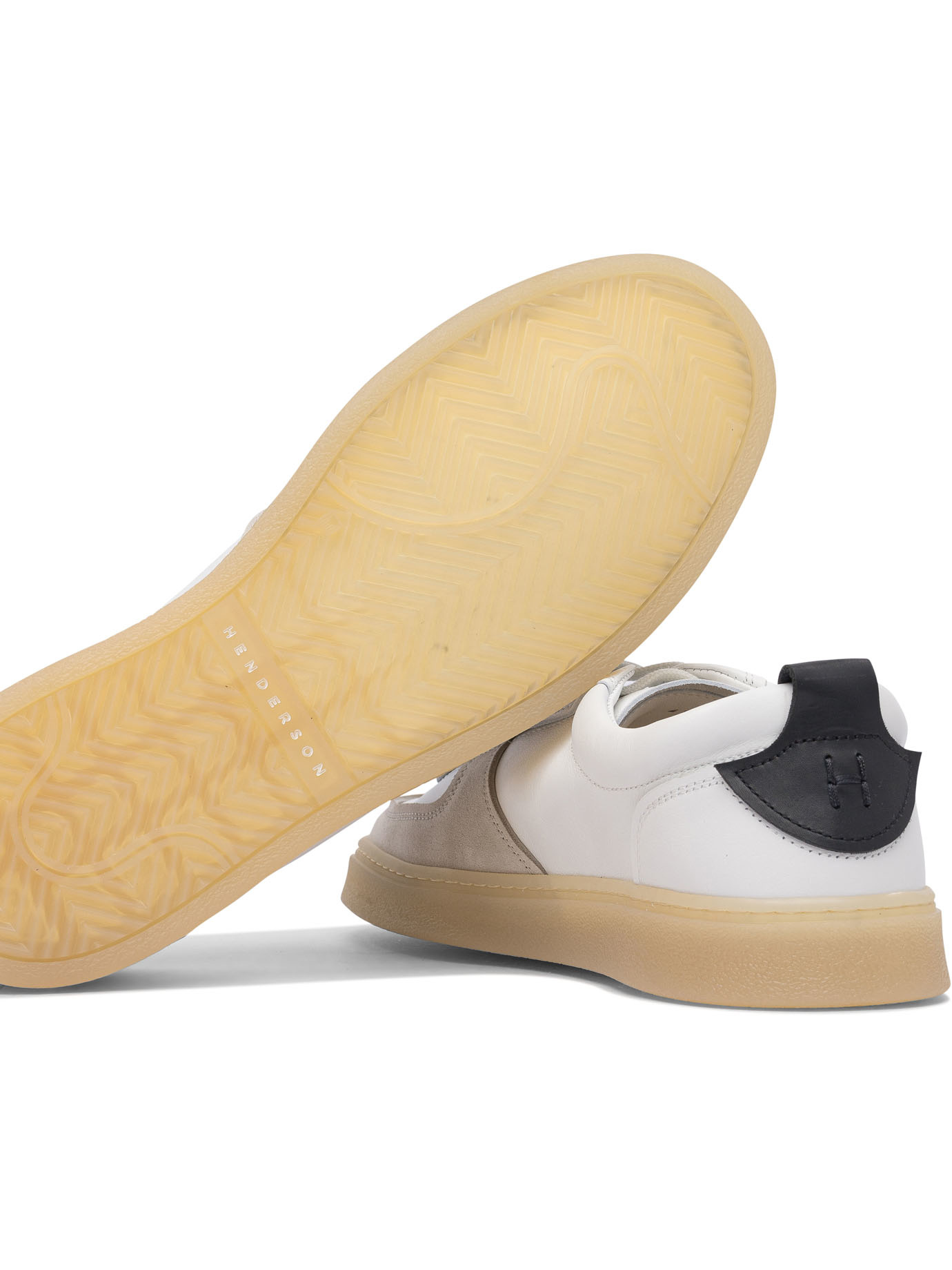 Henderson Baracco Slip-on Sneakers With Smooth Leather In Beige