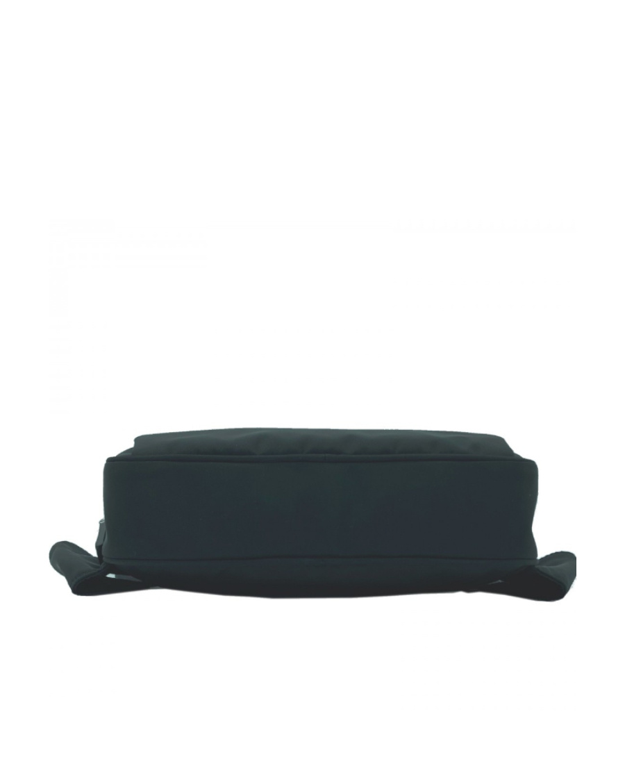 Prada Re-nylon And Saffiano Leather Belt Bag In Black