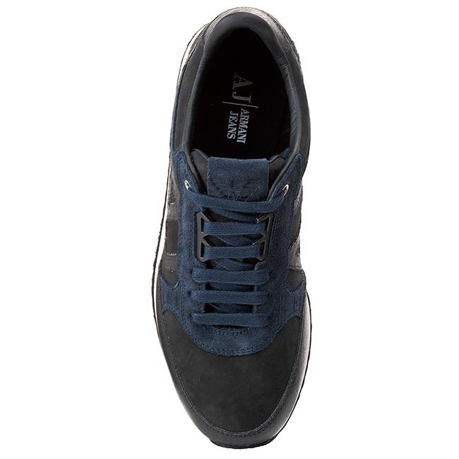 ARMANI JEANS LOGO DETAILS CASUAL SNEAKERS