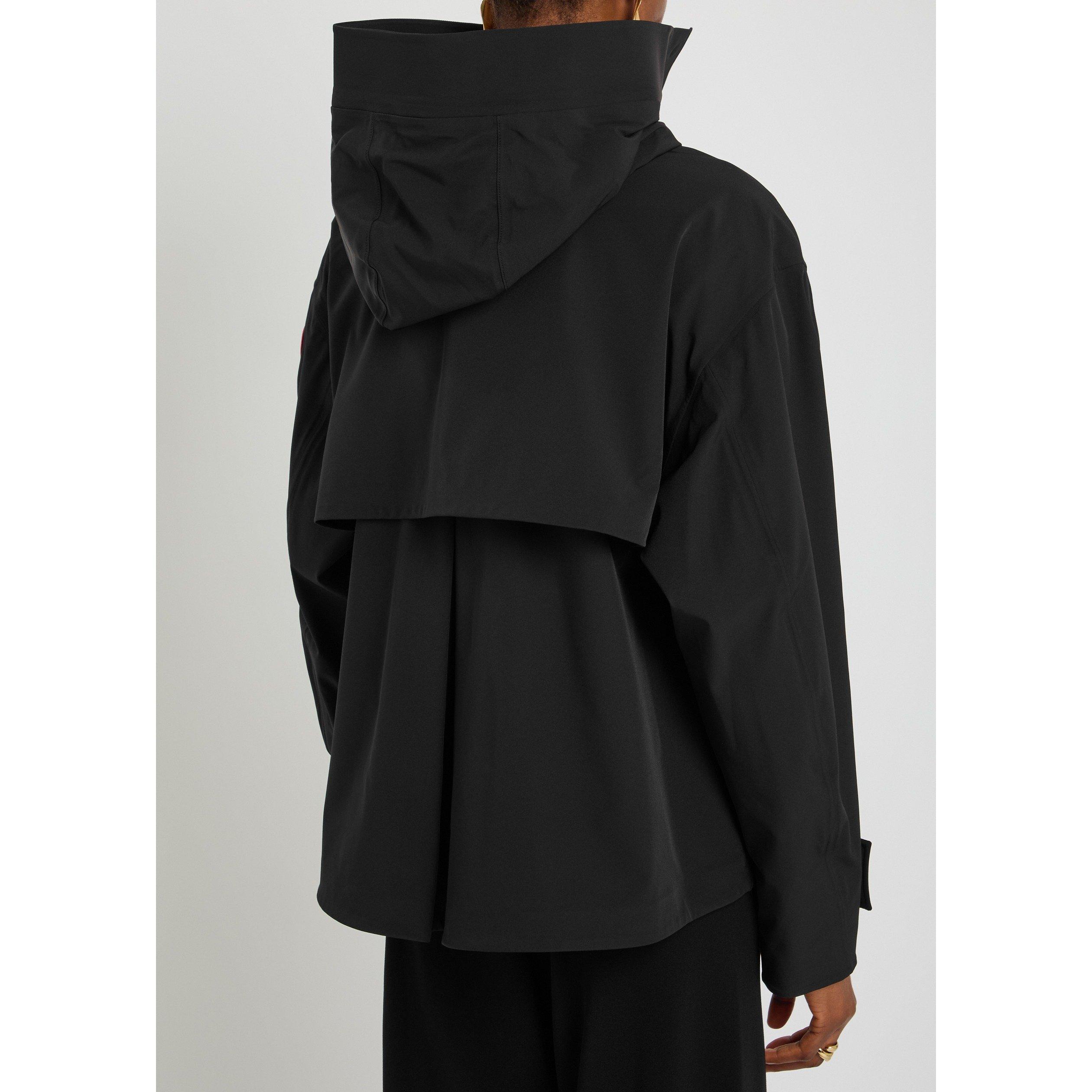 Canada Goose Solid Color Casual Jacket In Black