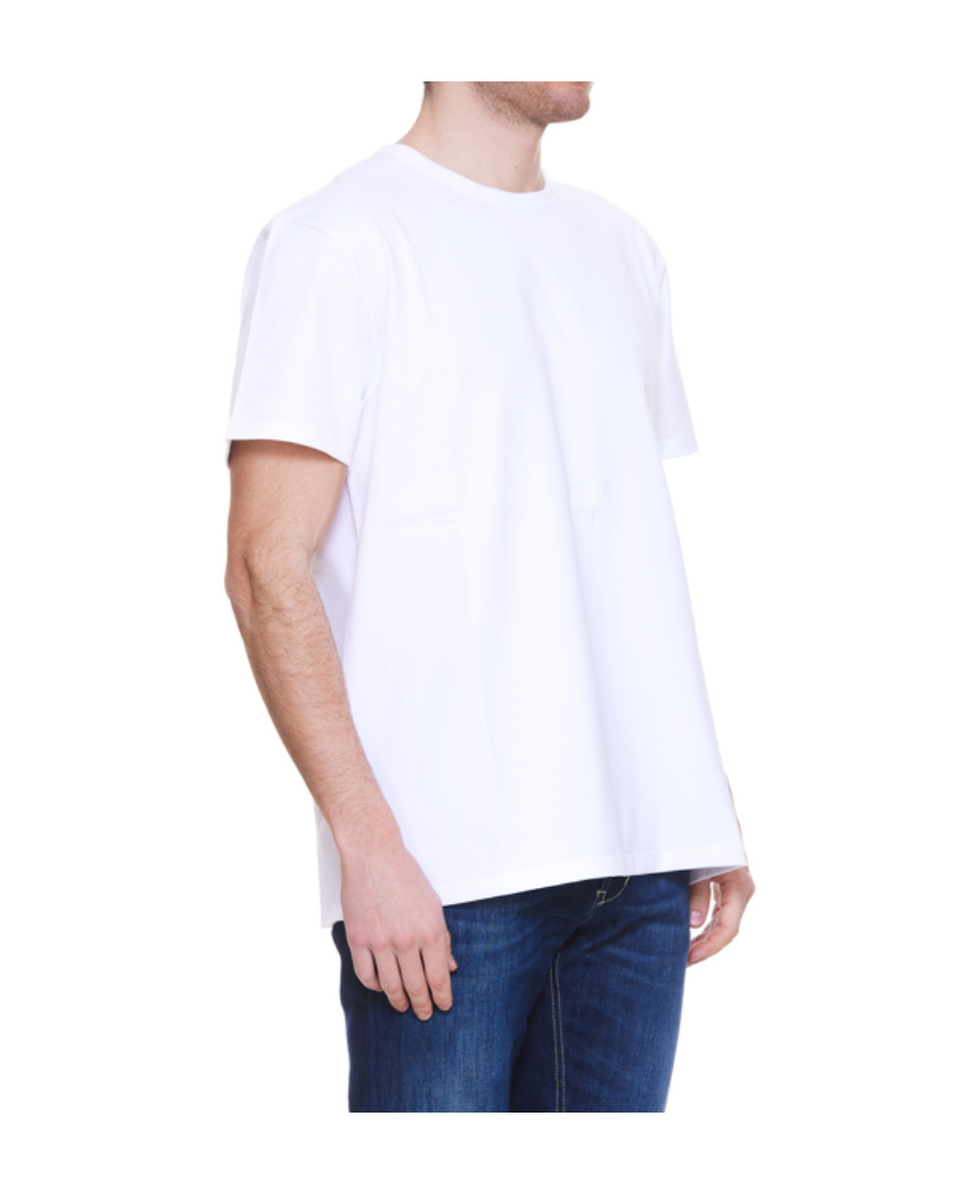 Alexander Mcqueen Graffiti Logo-print T-shirt In White