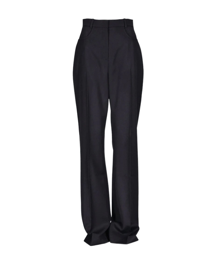 Jacquemus Sauge High-waisted Trousers In Black