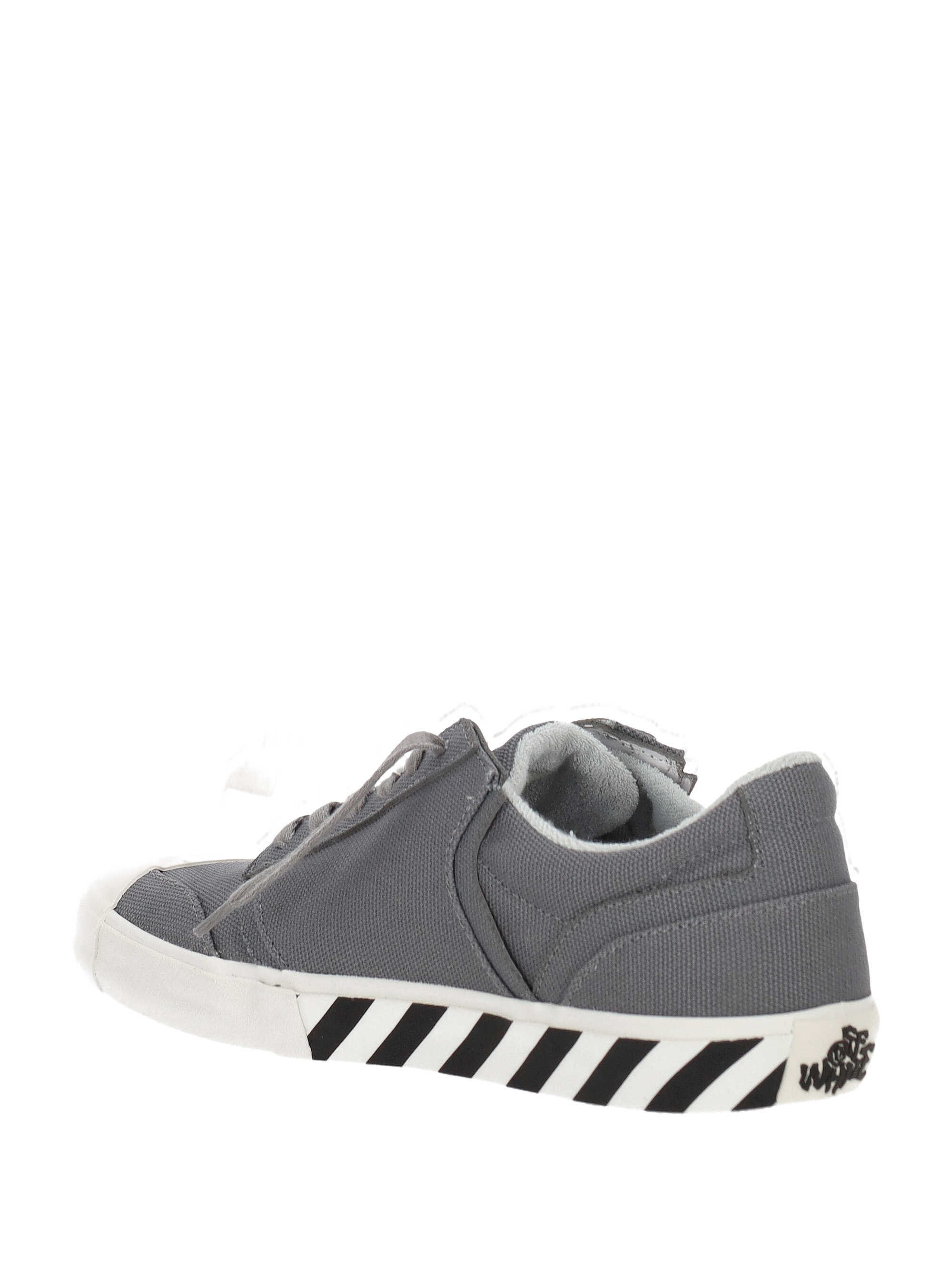 Off-white Vulcanizedanized Undercut Sneakers In Gray