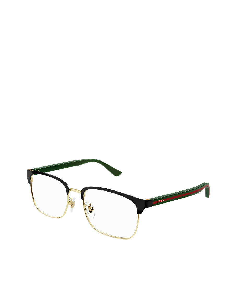 Gucci Eyewear Rectangle Frame Glasses In White