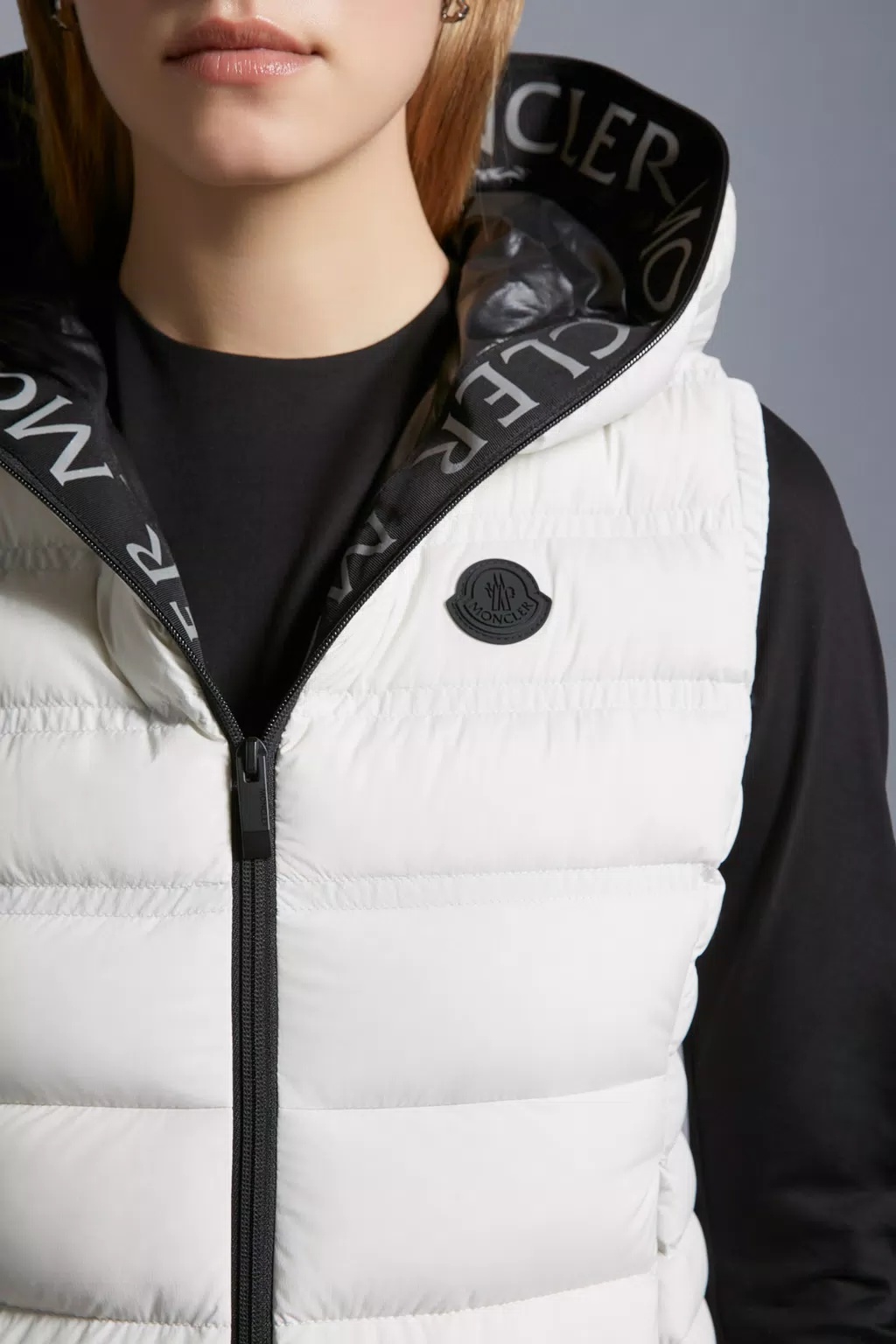 Moncler Aliterse Down Gilet In White