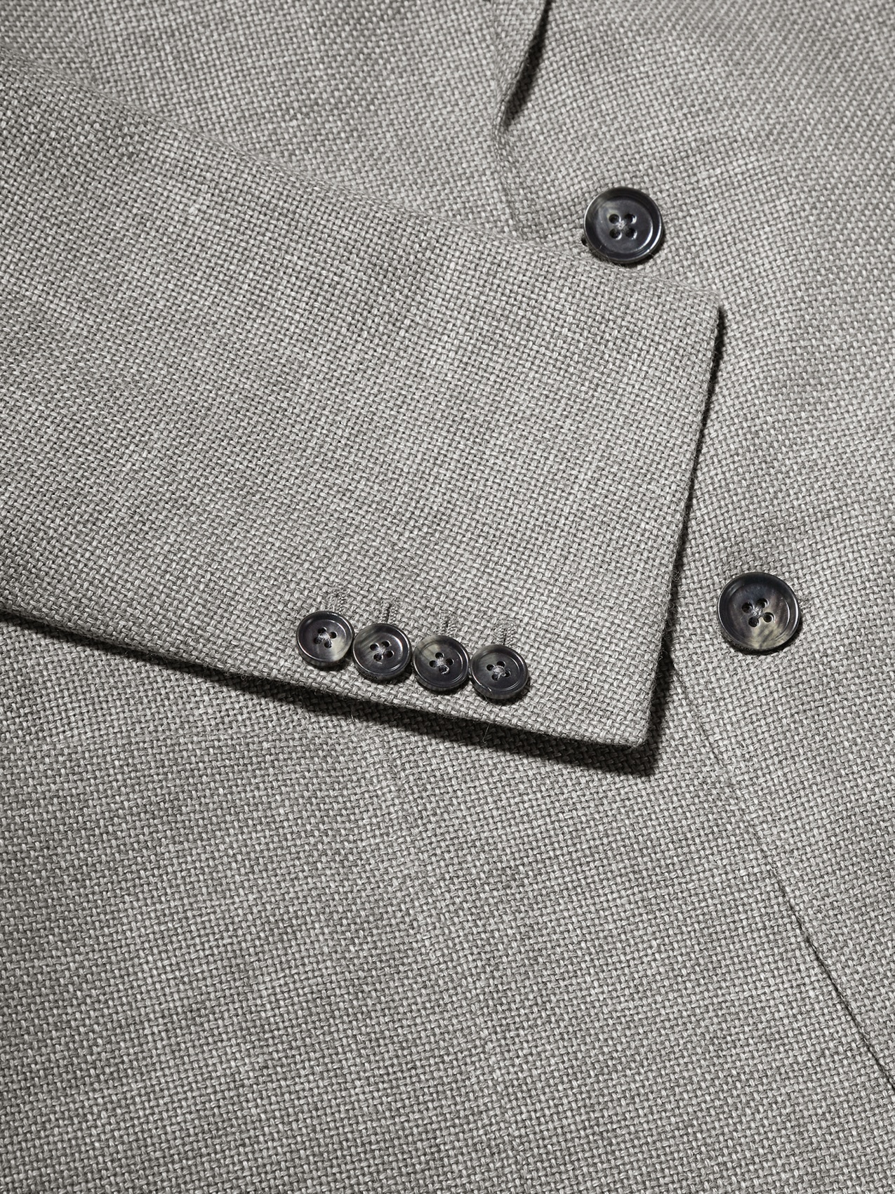 Shop Zegna Blended Suit Jacket In Gray