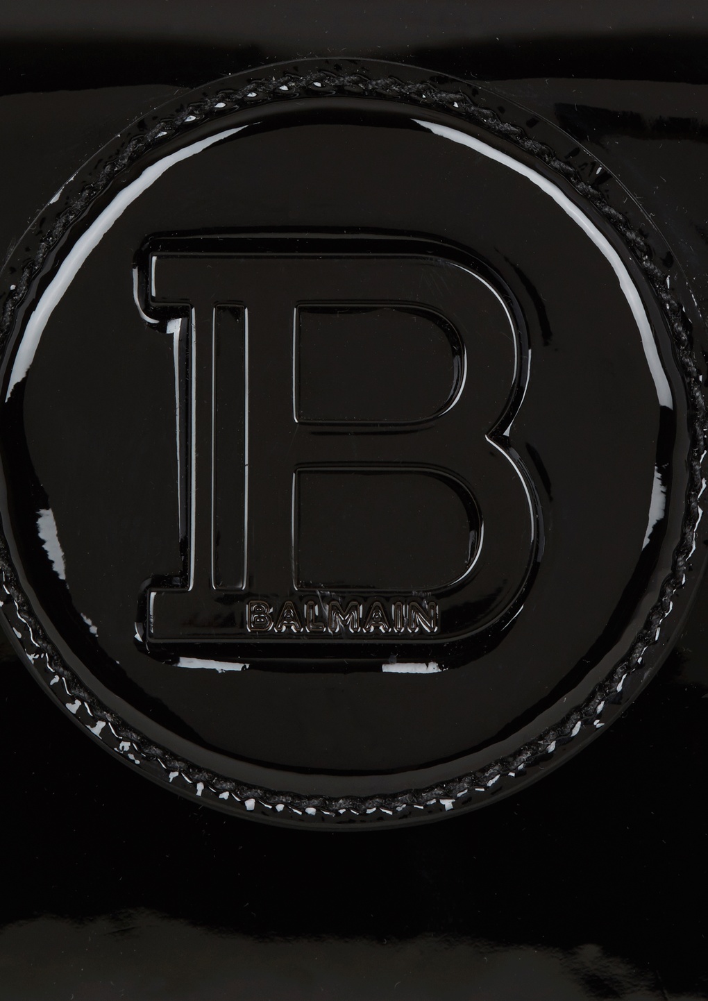 BALMAIN B-BUZZ DYNASTY BAG IN PATENT LEATHER