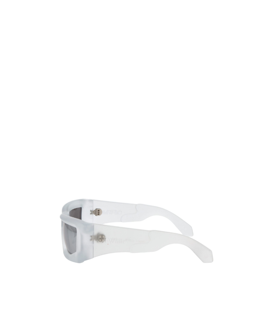 Off-white Tinted Rectangle Sunglasses In Gray