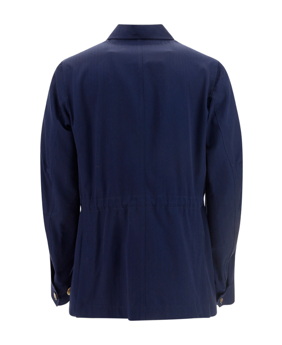 Brunello Cucinelli Safari Shirt Jacket In Black