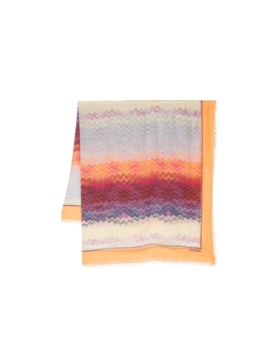 MISSONI ZIG-ZAG PRINT SCARF