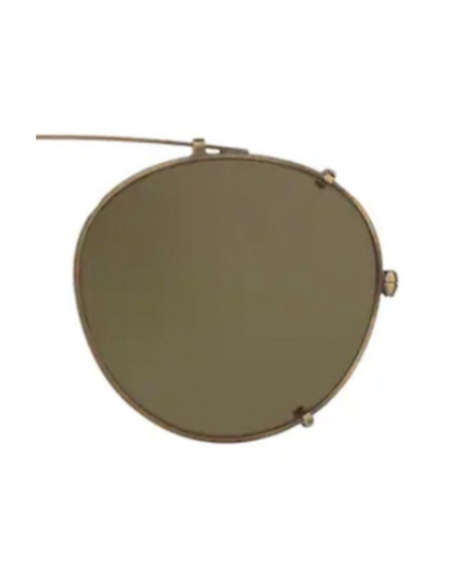 Oliver Peoples Round Sunglasses In Green