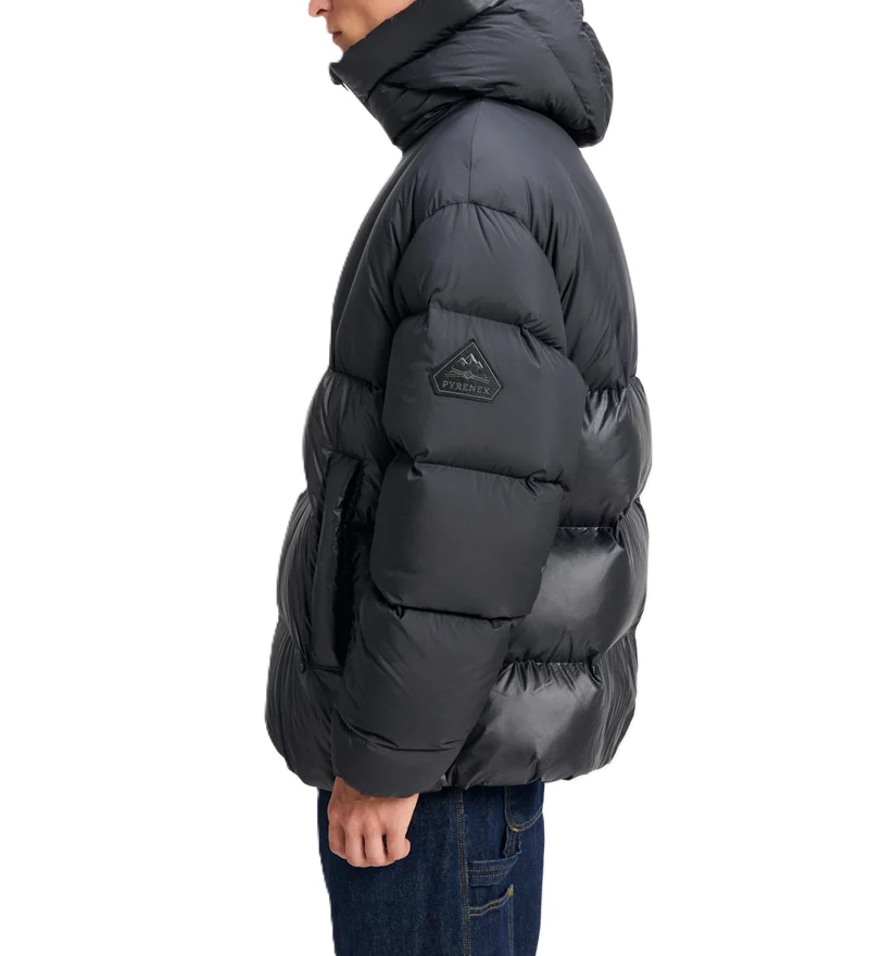 Pyrenex Long-sleeved Cotton Jacket In Black