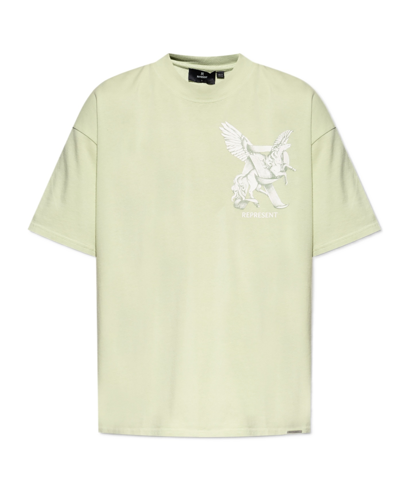Represent Graphic-print T-shirt In Nude