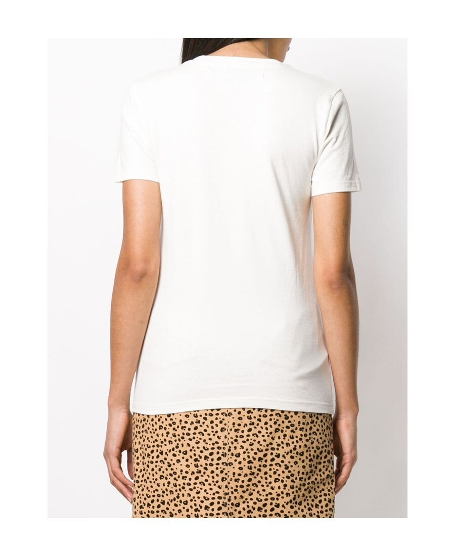 Off-white Logo Character Printed T-shirt In White
