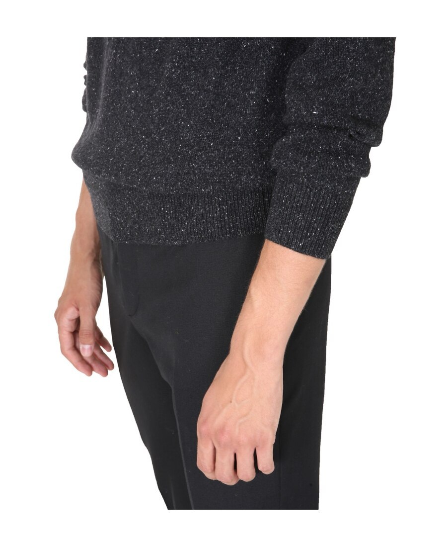 Barbour Embroidered Logo Jumper In Black