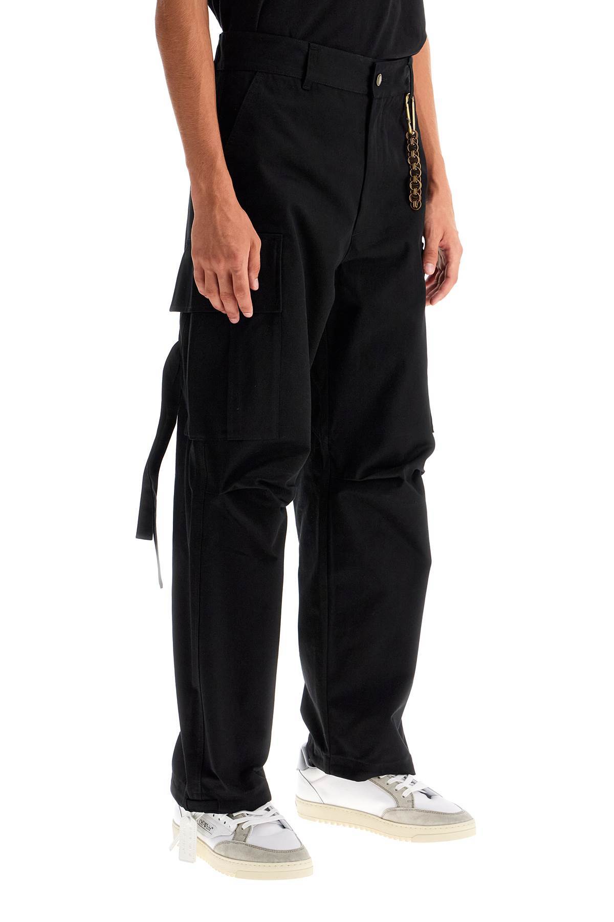 Darkpark Laurent Saint Laurent Cargo Pants In Black
