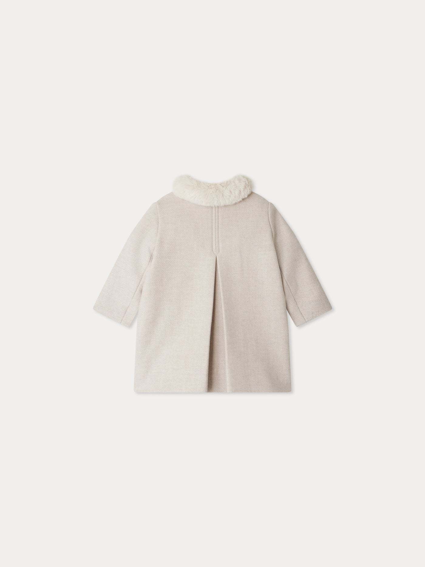Bonpoint Moka Double-breasted Coat In Neutral