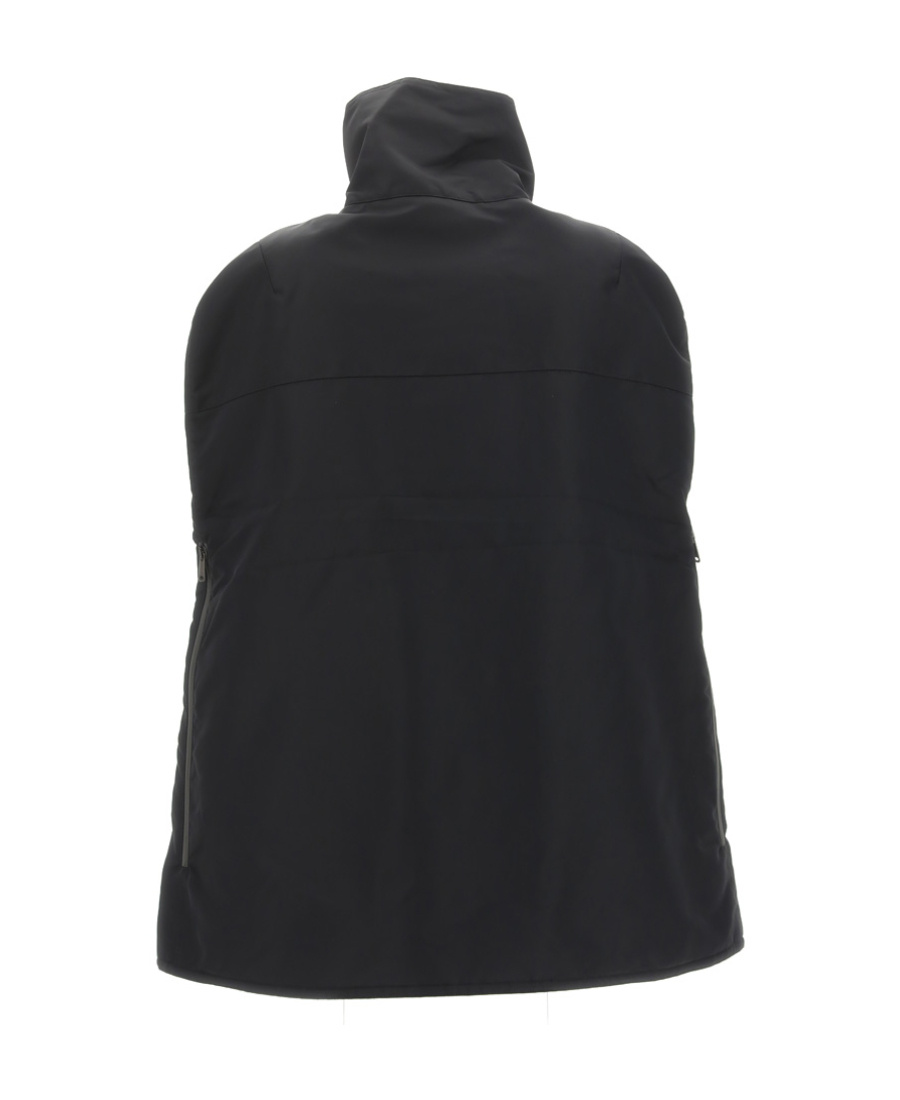 Coperni Logo-patch Bomber Cape In Black