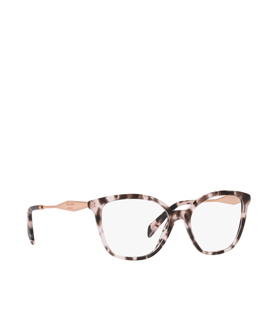 Prada Tortoiseshell Cat-eye Glasses In White