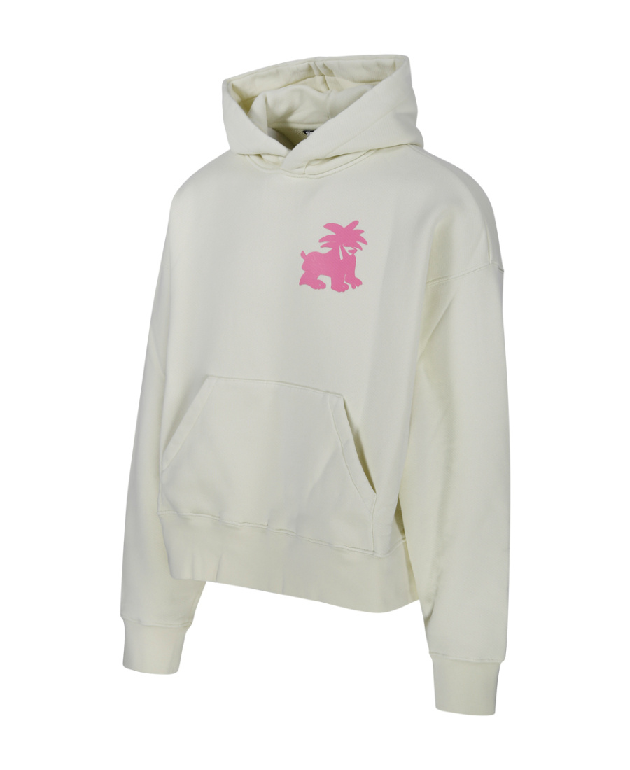Palm Angels Hoodie In White