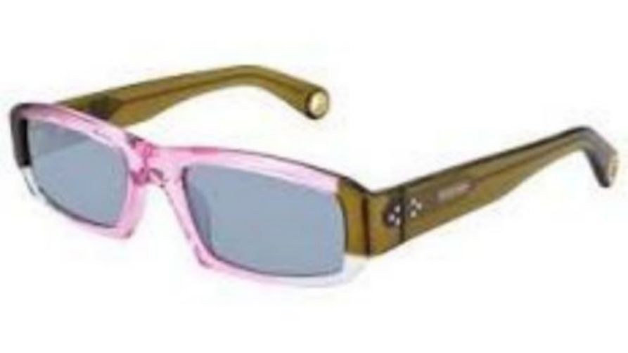 Jacquemus Thin Square Frame Sunglasses In Gray
