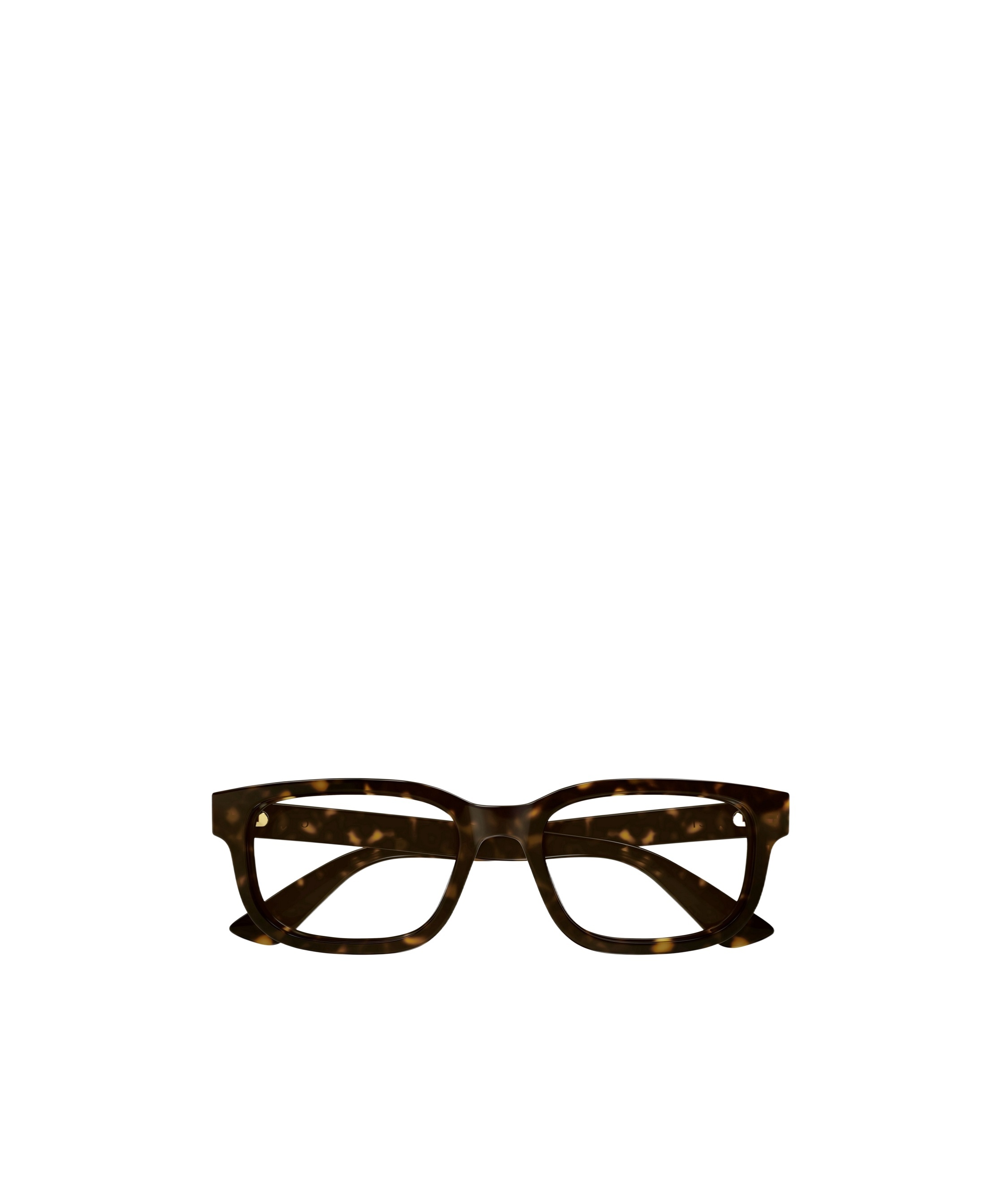 Gucci Tortoiseshell Logo-engraved Glasses In Brown