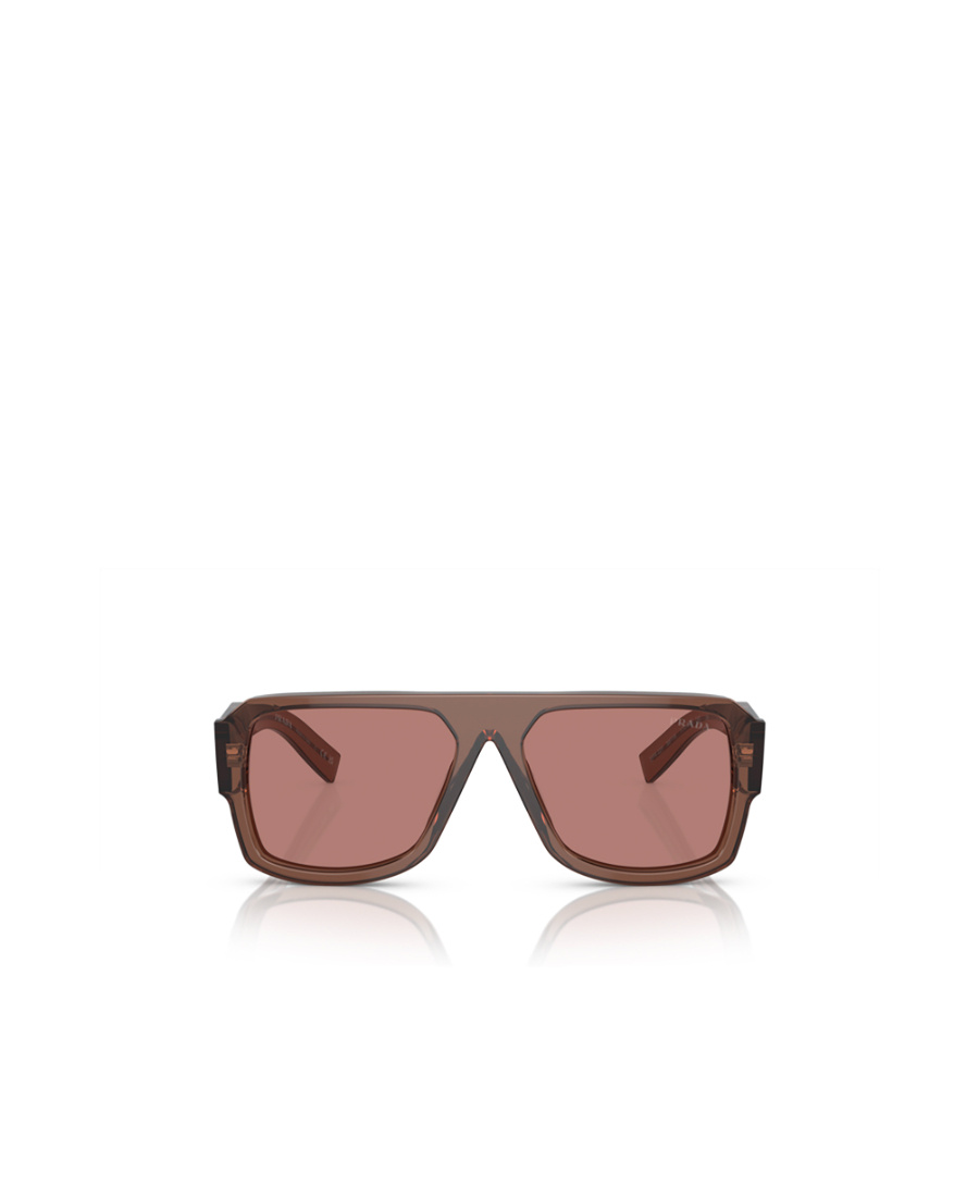 Prada Rectangular Frame Sunglasses Sunglasses In Pink