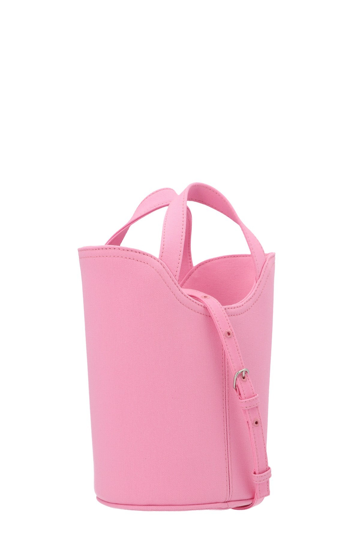 Balenciaga Logo Shoulder Bag In Pink