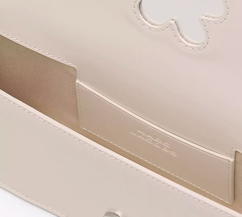 Marc Jacobs The Glam Mirror Shoulder Bag In White