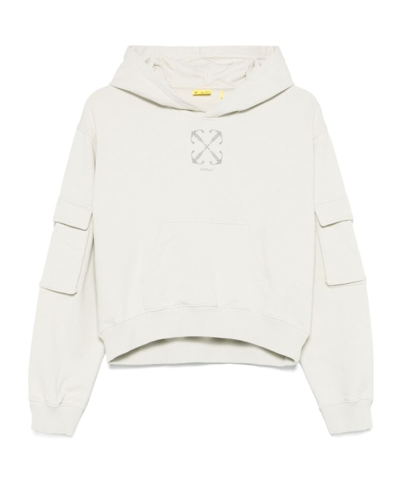 Off-white Long-sleeved Sweater In White