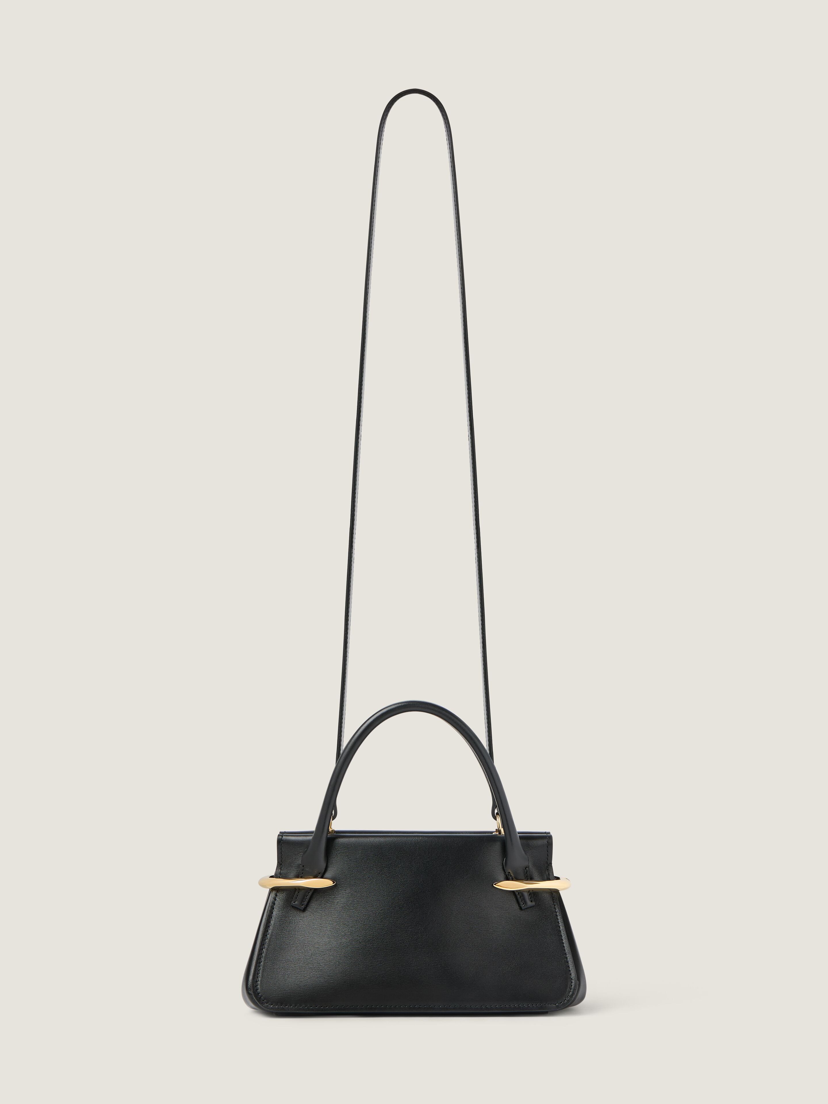 Givenchy Mini Pinch Bag In Leather In Black