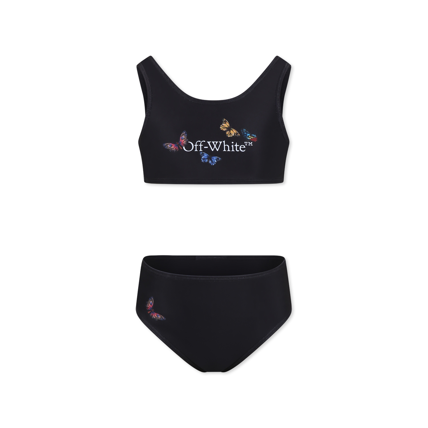 Off-white Bikini Suit In Black