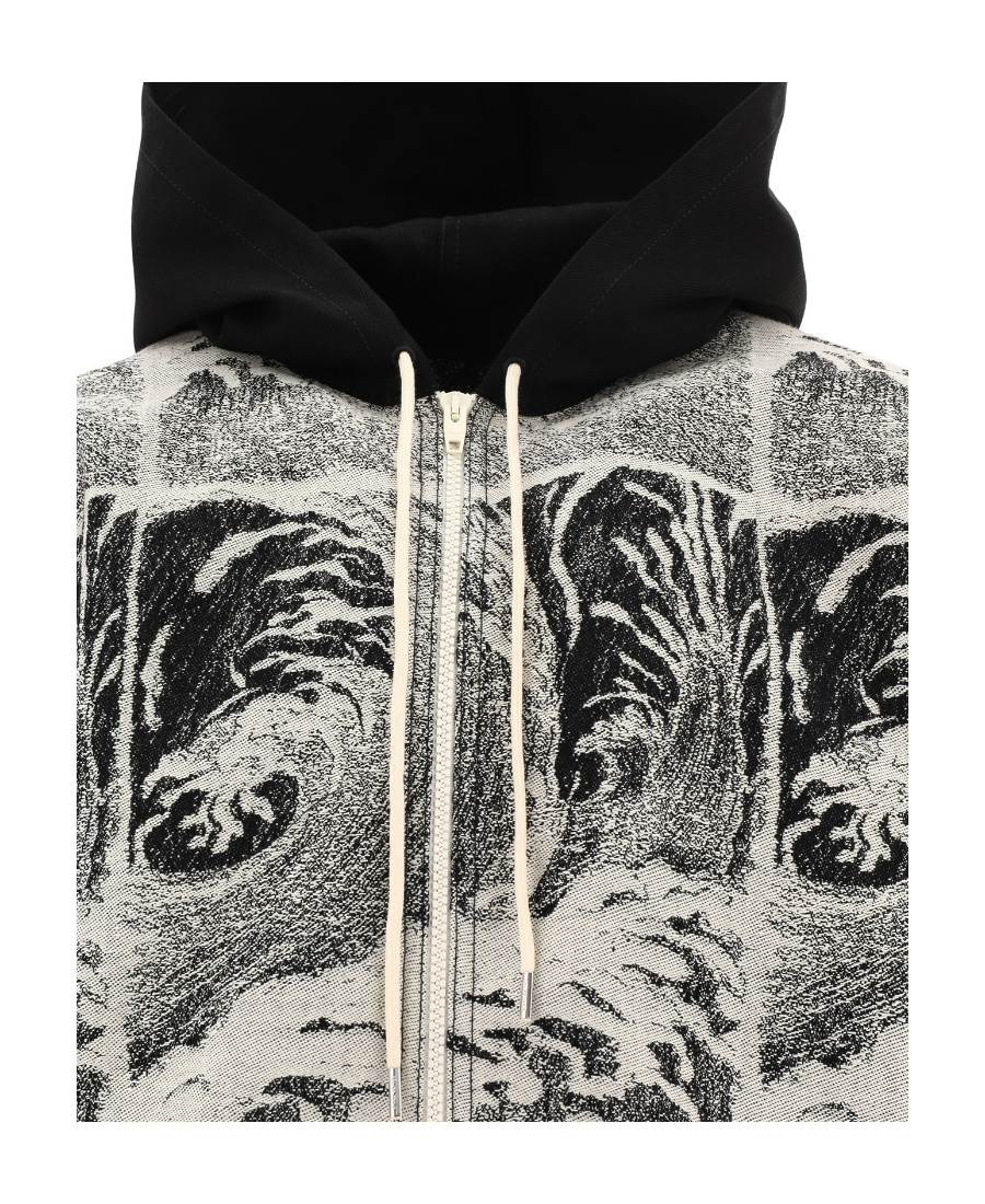 CELINE UNTITLED JACQUARD BAJA IN RAW WASH DENIM