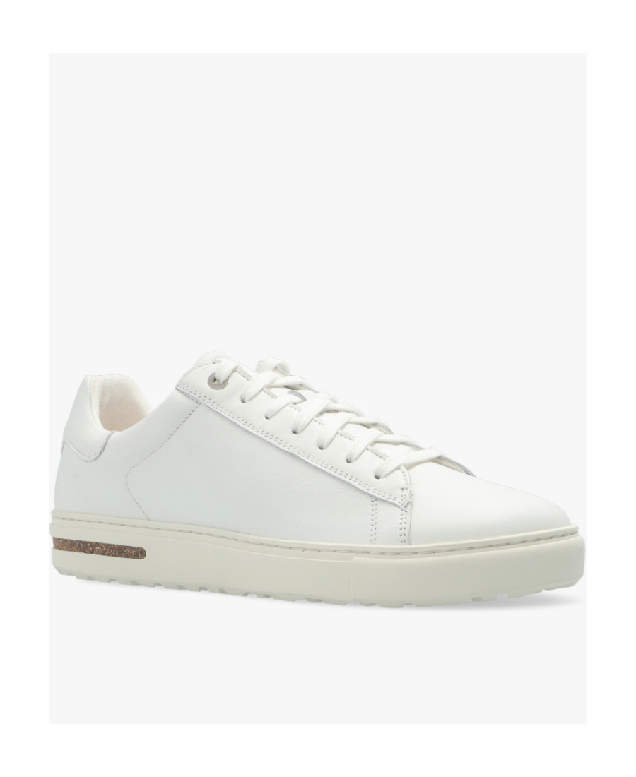 Shop Birkenstock Bend Low Leather Sneakers In White