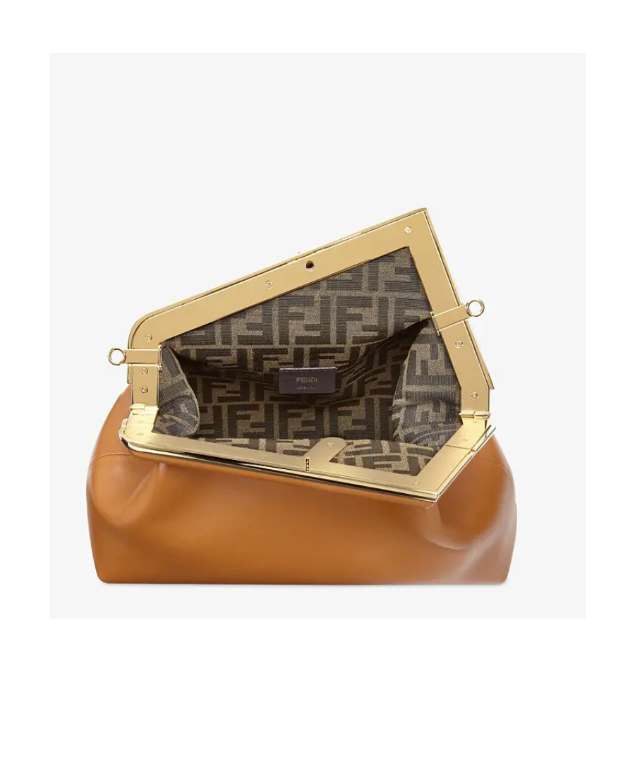 Fendi First Small Bag In Brown
