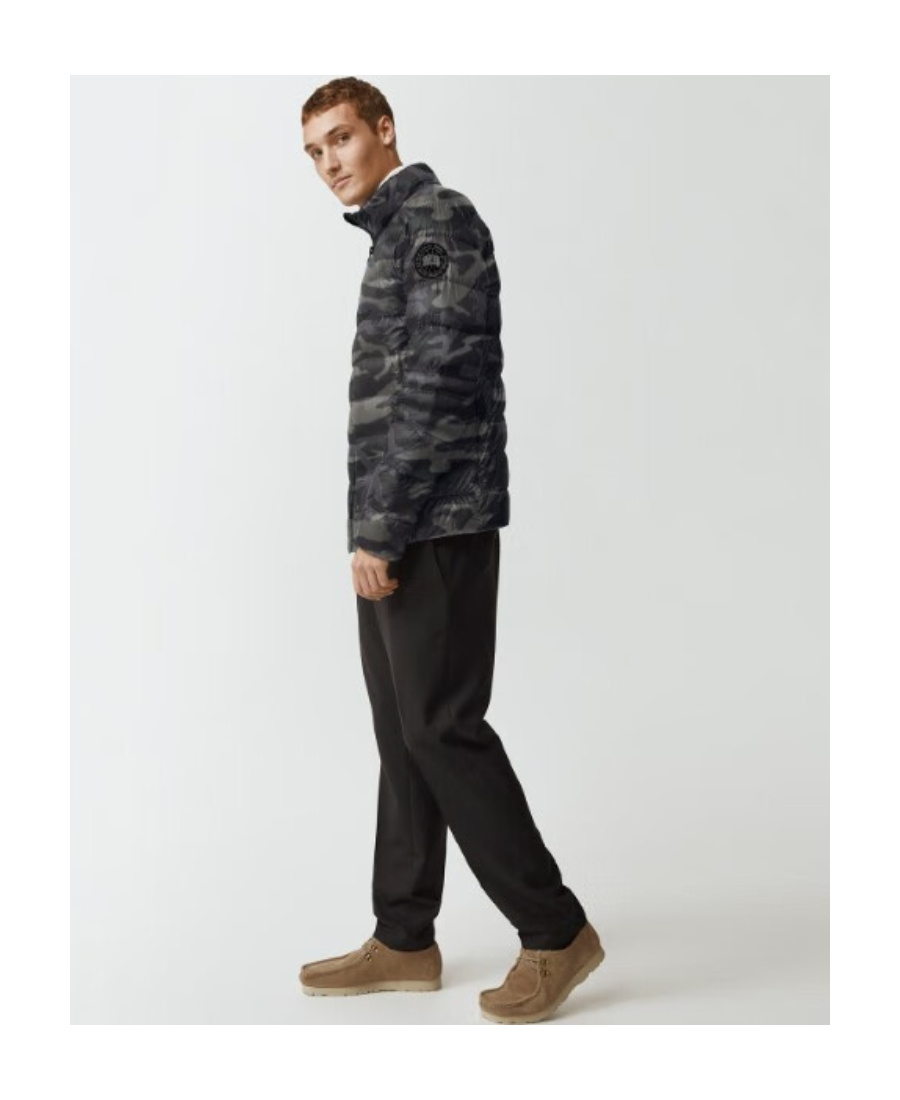 Canada Goose Crofton Padded Down Jacket In Black