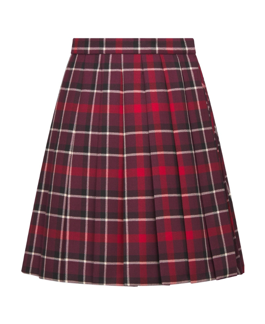DIOR PLEATED SHORT SKIRT